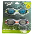 thumbnail image 2 of Speedo Kids' 2pk Splasher Goggles - Green, 2 of 5