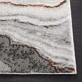 thumbnail image 3 of SAFAVIEH Craft Lyall Abstract Area Rug, 4' x 6', Grey/Orange, 3 of 8