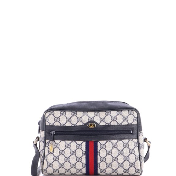 Pre-Owned Vintage Ophidia Shoulder Bag GG Canvas Small By Rebag