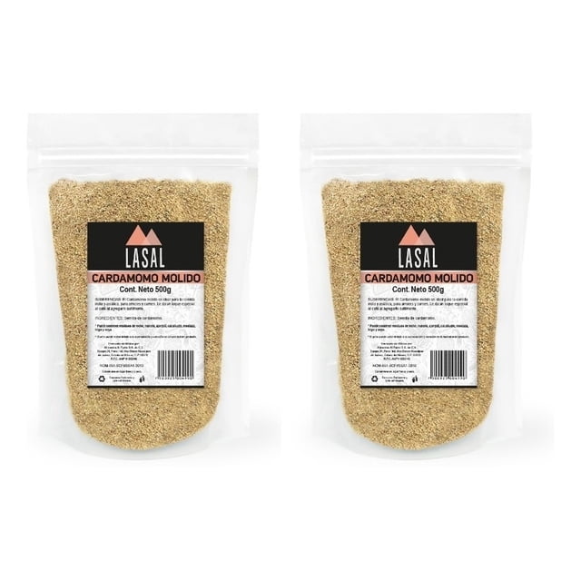 Cardamomo Molido 500 Gramos 2 Piezas
