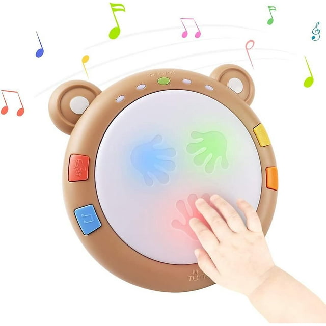jouet Musical Bb,tambour Musical Jouet Interactif Cadeau,jeux Lectroniques Pour Enfants,jouets D'veil Musicaux,jouet Ducatif Prcoce Instruments De