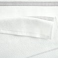 thumbnail image 4 of Martha Stewart Modern Waffle Kitchen Towel Set 6-Pack, Grey, 16"x28", 4 of 10