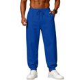 thumbnail image 2 of Men's Baggy Sweatpants Wide Leg Drawstring Sweat Pants, Casual Lounge Joggers with Pockets Slacks 3XL, 2 of 5