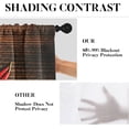 thumbnail image 6 of Kitchen Curtains Colourful Various Herbs and Spices Window Curtains Valance and Tier Set 36 Inch, Cooking Wooden Board Pattern Short Tier Curtain for Kitchen, Vintage Small Kitchen Decor, 6 of 6