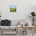 thumbnail image 2 of Stupell Peaceful Farmland Fields Greenery Landscape Painting Black Framed Art Print Wall Art, 2 of 8