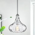 thumbnail image 4 of Warehouse of Tiffany Enielle Single Light Polished Chrome Pendant, 4 of 6