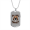 Military Chain (Gold), variant on Do I Smell Turkey Dog Tag Necklace Stainless Steel 24" Chain Silver Tone or Gold Tone