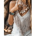 thumbnail image 6 of Wearlizer Leather Band Compatible with Apple Watch Band Women 38/40/41/42/44/45/49mm, Boho Western Vintage Turquoise Ethnic Antique Style Strap for iWatch Series Ultra 2 SE 9 8 7 6 5 4 3 2 1, 6 of 7