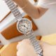 thumbnail image 5 of Reloj de lujo para mujer, resistente al agua, con incrustaciones de diamantes, con movimiento de trémolo y punto rápido, reloj para mujer, 5 of 6