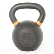 Power Systems 22814 60 lbs Premium Kettlebell - Black & Orange