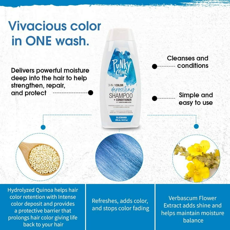 Colour depositing shampoo discount
