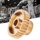 thumbnail image 4 of Engranaje Recto, Engranaje Recto De 30 Dientes Estable Fiable Latón Firme Práctico Para Piezas Industriales Para Robots Industriales ANGGREK IJ1010, 4 of 8
