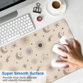thumbnail image 4 of Long Mouse Pads for Desk,Beige Sun Moon Star Comet Pattern Desk Mats on Top Of Desks, Desk Mouse Pad Extra Large with 3mm Non-Slip Base and Stitched Edge for Gaming,Office,Work,Home 31.5"x11.8", 4 of 6