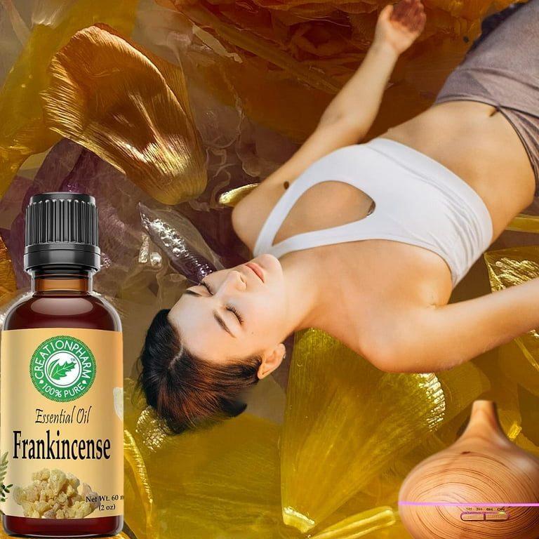 Frankincense Essential Oil 2 Oz Aceite esencial de incienso Aromatherapy  Diffuser Oil Economy