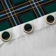 thumbnail image 4 of Homewish Minimalist Plaid Stripes Black Out Curtains For Female Men Adults,Green Yellow Curtains Pack of 2 (42x63 Each),Abstract Geometric Bedroom Curtains,Luxury Bedroom Decor, 4 of 6