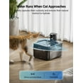 thumbnail image 3 of Batería DownyPaws para fuente de agua Cat, 2,5 L, con sensor de movimiento, 3 of 9
