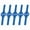 Blue, variant on SDJMa String Trimmer Head Blades Replace Plastic Cutter Blades Replacement Weed Wacker Head Blades Lawn Mower Weed Eater Blades Accessories for Cordless Grass Trimmer, 5 PCS