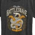 thumbnail image 3 of Yellowstone - Im The Rattlesnake - Women's Short Sleeve Graphic T-Shirt, 3 of 6