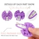 thumbnail image 4 of Pinzas para el cabello YHXX YLEN 40 unidades Clips de moño de 2" para niñas, 4 of 6