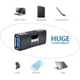 thumbnail image 3 of UCEC USB 3.0 Adapter - Type A Female to Female -Connector Converter Adapter for Laptop, Flash Drive, Mobile HDD- Black, 3 of 8