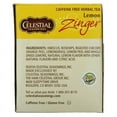 thumbnail image 2 of Celestial Seasonings, Herbal Tea, Lemon Zinger, Caffeine Free, 20 Tea Bags, 1.7 oz Pack of 4, 2 of 2