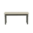 thumbnail image 2 of Powell Willow Grey Bench, 2 of 12