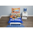 PAW Patrol 4Piece Toddler Bedding Set, Play Patrol, Toddler Bed, Blue