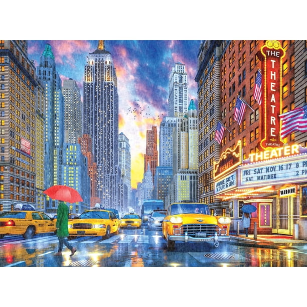 Rompecabezas Buffalo Games Dominic Davison Rainy Manhattan
