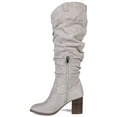 thumbnail image 3 of Journee Womens Aneil Wide Width Wide Calf Stacked Heel Knee High Boots, 3 of 10