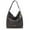Charcoal Gray, variant on MKF Collection Elise Vegan Leather Women's Hobo Bag, Classy Shoulder Purse Handbag by Mia K - Seafoam