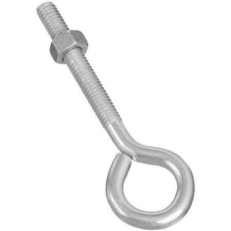 

10PK National 5/16 In. x 4 In. Zinc Eye Bolt with Hex Nut