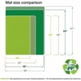 thumbnail image 3 of Ecotex Revolutionmat Polypropylene Chair Mat Anti-Slip For Hard Floors 45" x 53" Rectangular, Each, 3 of 3