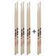 thumbnail image 3 of Baquetas Vic Firth P5B.3-5B.1 American Classic, paquete de 4, 3 of 3