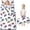 Monster Cartoon Truck White Pattern-1, variant on Monster Cartoon Truck Gray Pattern Teens Toddler Nap Mat with Pillow, Sleeping Mat Bag for Preschool Daycare 59"x22"