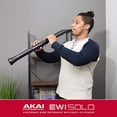 thumbnail image 3 of AKAI Professional EWI Solo - Instrumento de viento electrónico MIDI USB con altavoz incorporado, bat, 3 of 16