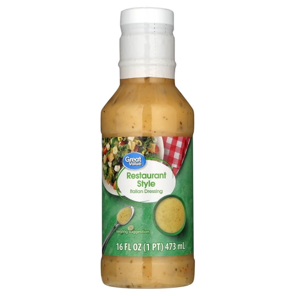 Great Value Restaurant Style Italian Dressing, 16 oz