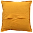 thumbnail image 2 of DK Homewares Ethnic Decorative Accent Throw Pillow Covers 16x16 Inch Cotton Gold Thread Embroidered Elephant Boho Square Sofa Cushion Covers (Size - 40x40 cm ; Color: Mango Yellow ) - Set of 5 Pcs, 2 of 3