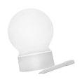 thumbnail image 2 of Lámpara de tablero de mensajes DIY, pizarra de borrado en seco, luces nocturnas de escritorio, pizarra blanca acrílica LED Ronda 3 colores, 2 of 9