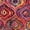 Multi/Pink, variant on Unique Loom Estrella Collection Area Rug - Magnolia (8' Round Multi/Black)