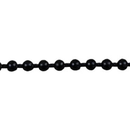 Close Spacing 10 FEET Perfect for Roller Shades Black #10 Beaded Chain 
