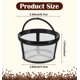 thumbnail image 3 of Cafeteras con filtro de café Thrymme para 5 tazas, reutilizables, 2 unidades, 3 of 7