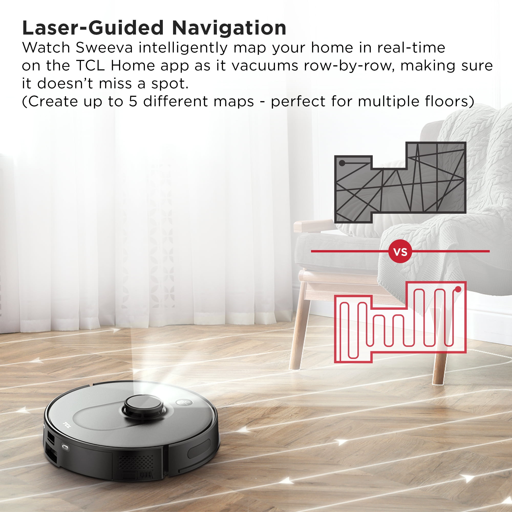 Robot vacuum floor mapping 2025