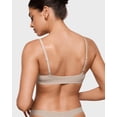thumbnail image 4 of Bralette INLYRIC Inbarely Triángulo Profundo Sin Relleno Vainilla XS, 4 of 6