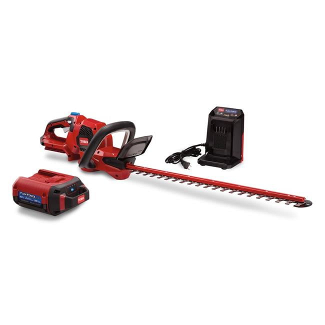 Toro 7013895 24 in. Flex Force 51841 60V Battery Hedge Trimmer Kit