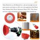 thumbnail image 3 of 3 Pcs Nylon Filament Abrasive Wire Brush Wheel & Cup Brush Set, 3 of 5