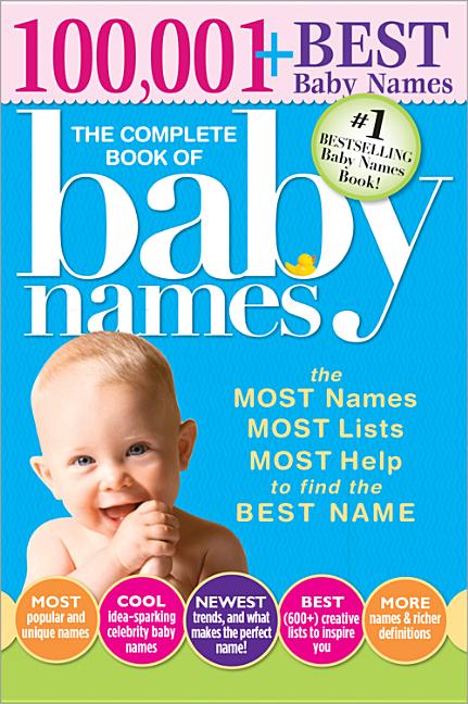 The Complete Book Of Baby Names Paperback Walmart Com