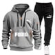 thumbnail image 5 of Conjunto de suéter para hombre, pantalones deportivos, chándal para hombre, camiseta deportiva para mujer, conjuntos de pantalones para hombre, 2 piezas, sudadera con capucha, camisa con capucha para, 5 of 5