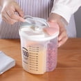 thumbnail image 1 of Dalazy Plastic Divided Box Organizer Clear BPA Free Plastic Case Storage Container 1500ml, 1 of 9
