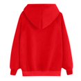 thumbnail image 5 of Women's Christmas Tree Print Hoodie Long Sleeve Crewneck Oversized Fall Sweatshirt Holiday 2025 Trendy Top, 5 of 5