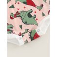 thumbnail image 7 of hirigin Baby Boy Christmas Romper, Long Sleeve Crew Neck Dinosaur Print Fall Bodysuit for Casual Daily, 7 of 7